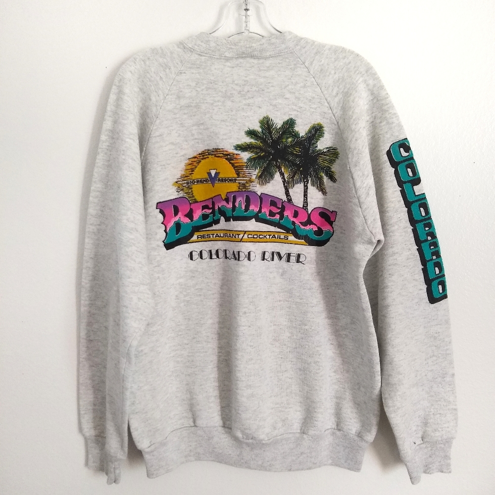 Vintage Benders Big Bend Resort Colorado River Sweatshirt Large (smaller fit)